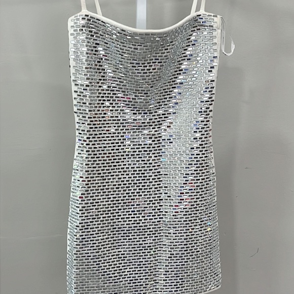 retrofete Avanya Knit Dress in White - Picture 4 of 13